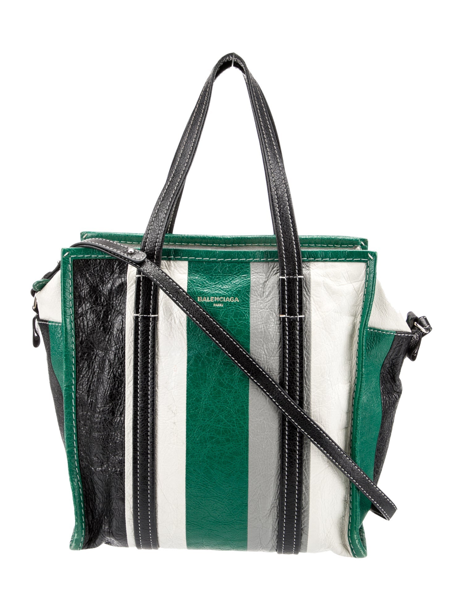 Balenciaga Leather Top Handle Bag Small